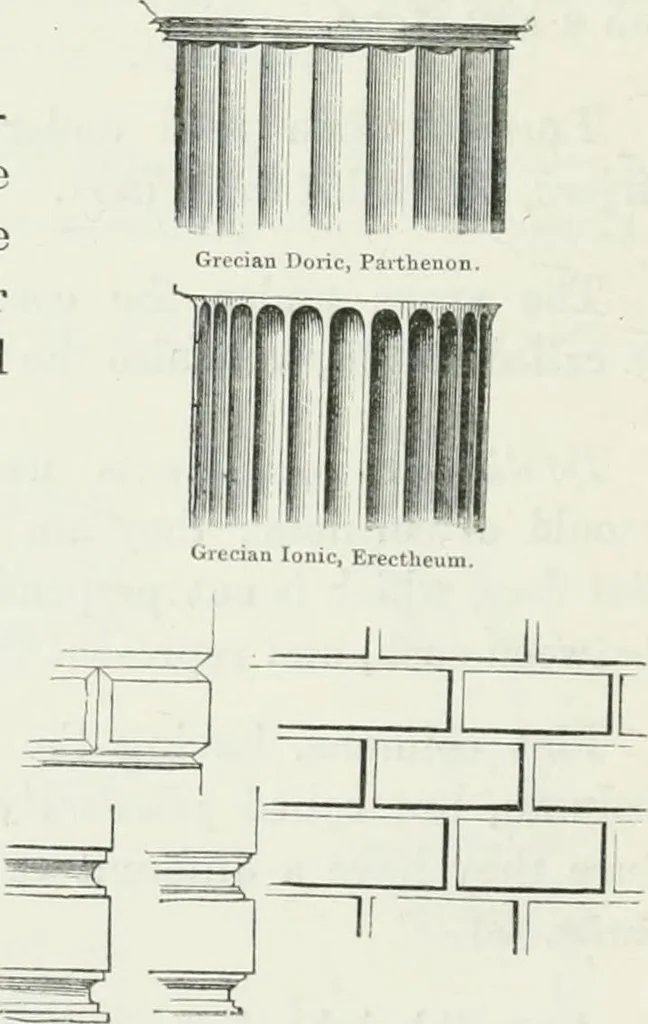 An illustration from An attempt to discriminate the styles of architecture in England : from the Conquest to the Reformation : with a sketch of the Grecian and Roman orders, 1862, leaf 31