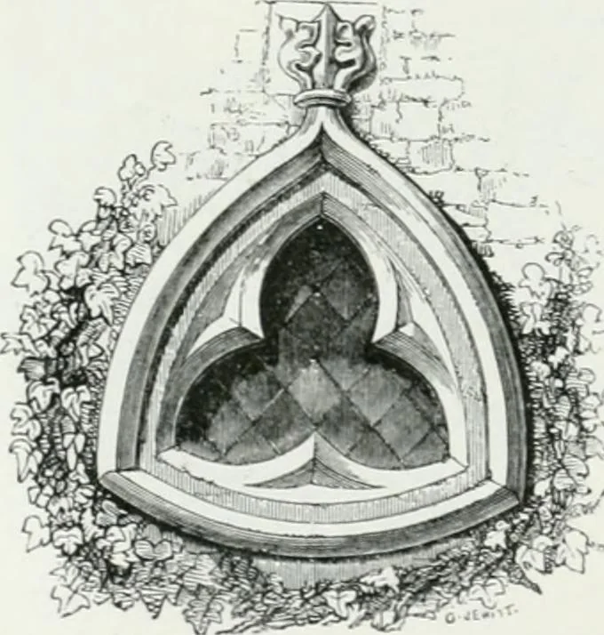An illustration from An attempt to discriminate the styles of architecture in England : from the Conquest to the Reformation : with a sketch of the Grecian and Roman orders, 1862, leaf 327