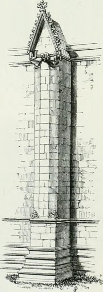 An illustration from An attempt to discriminate the styles of architecture in England : from the Conquest to the Reformation : with a sketch of the Grecian and Roman orders, 1862, leaf 339