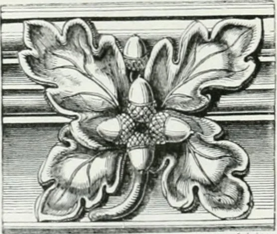 An illustration from An attempt to discriminate the styles of architecture in England : from the Conquest to the Reformation : with a sketch of the Grecian and Roman orders, 1862, leaf 341