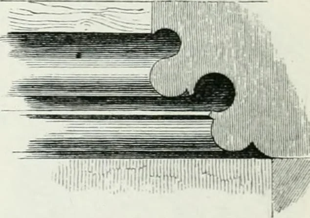 An illustration from An attempt to discriminate the styles of architecture in England : from the Conquest to the Reformation : with a sketch of the Grecian and Roman orders, 1862, leaf 349