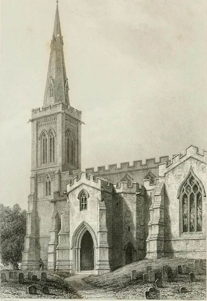 An illustration from An attempt to discriminate the styles of architecture in England : from the Conquest to the Reformation : with a sketch of the Grecian and Roman orders, 1862, leaf 355