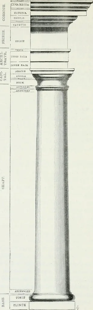 An illustration from An attempt to discriminate the styles of architecture in England : from the Conquest to the Reformation : with a sketch of the Grecian and Roman orders, 1862, leaf 37