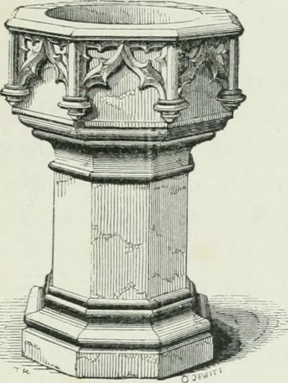An illustration from An attempt to discriminate the styles of architecture in England : from the Conquest to the Reformation : with a sketch of the Grecian and Roman orders, 1862, leaf 376