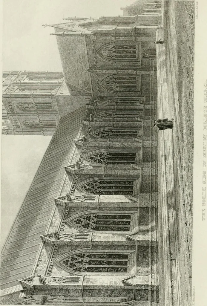 An illustration from An attempt to discriminate the styles of architecture in England : from the Conquest to the Reformation : with a sketch of the Grecian and Roman orders, 1862, leaf 387