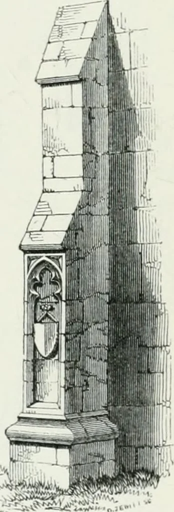 An illustration from An attempt to discriminate the styles of architecture in England : from the Conquest to the Reformation : with a sketch of the Grecian and Roman orders, 1862, leaf 435