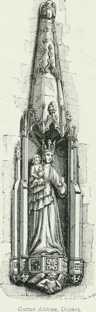 An illustration from An attempt to discriminate the styles of architecture in England : from the Conquest to the Reformation : with a sketch of the Grecian and Roman orders, 1862, leaf 443