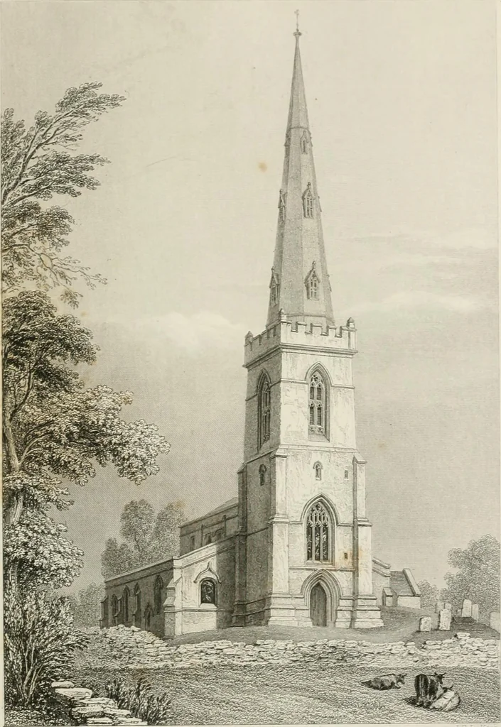 An illustration from An attempt to discriminate the styles of architecture in England : from the Conquest to the Reformation : with a sketch of the Grecian and Roman orders, 1862, leaf 450