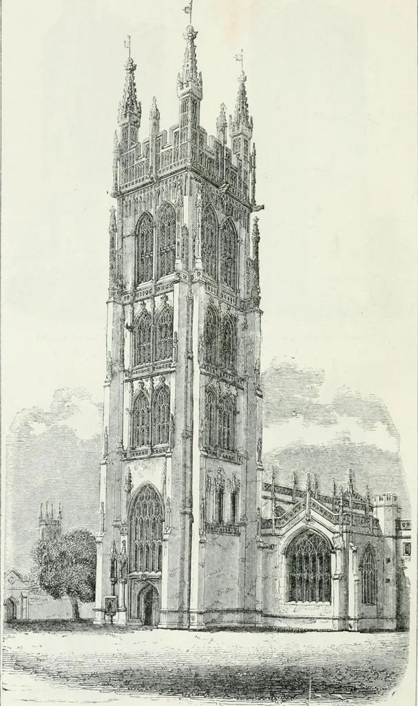 An illustration from An attempt to discriminate the styles of architecture in England : from the Conquest to the Reformation : with a sketch of the Grecian and Roman orders, 1862, leaf 453