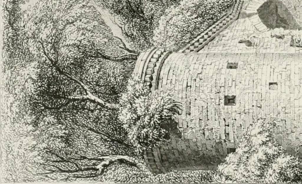 An illustration from An attempt to discriminate the styles of architecture in England : from the Conquest to the Reformation : with a sketch of the Grecian and Roman orders, 1862, leaf 481