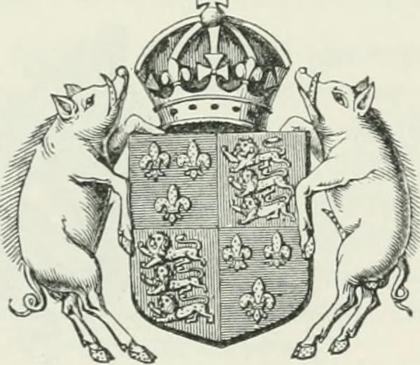 An illustration from An attempt to discriminate the styles of architecture in England : from the Conquest to the Reformation : with a sketch of the Grecian and Roman orders, 1862, leaf 504