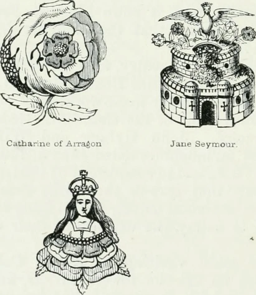 An illustration from An attempt to discriminate the styles of architecture in England : from the Conquest to the Reformation : with a sketch of the Grecian and Roman orders, 1862, leaf 509
