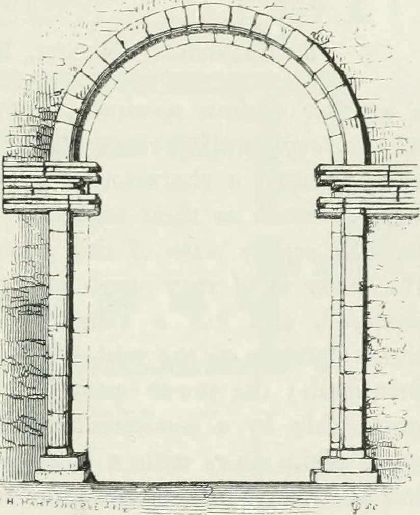 An illustration from An attempt to discriminate the styles of architecture in England : from the Conquest to the Reformation : with a sketch of the Grecian and Roman orders, 1862, leaf 90