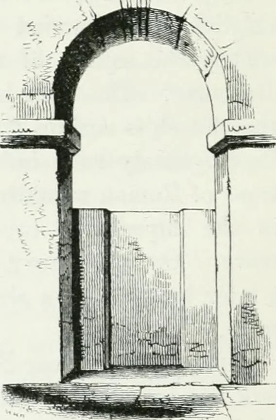 An illustration from An attempt to discriminate the styles of architecture in England : from the Conquest to the Reformation : with a sketch of the Grecian and Roman orders, 1862, leaf 91