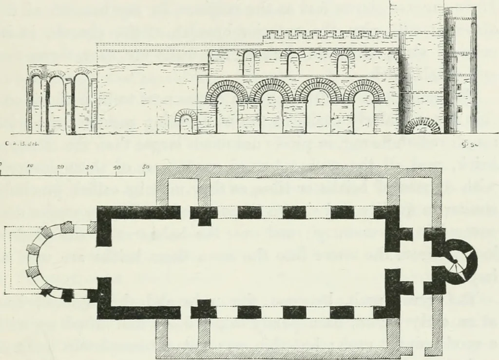 An illustration from An attempt to discriminate the styles of architecture in England : from the Conquest to the Reformation : with a sketch of the Grecian and Roman orders, 1862, leaf 92