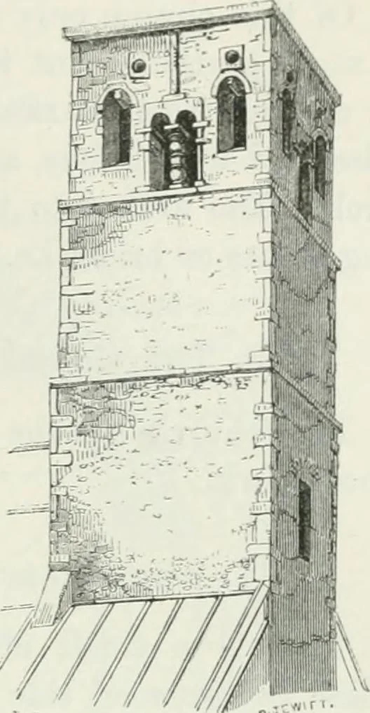 An illustration from An attempt to discriminate the styles of architecture in England : from the Conquest to the Reformation : with a sketch of the Grecian and Roman orders, 1862, leaf 98