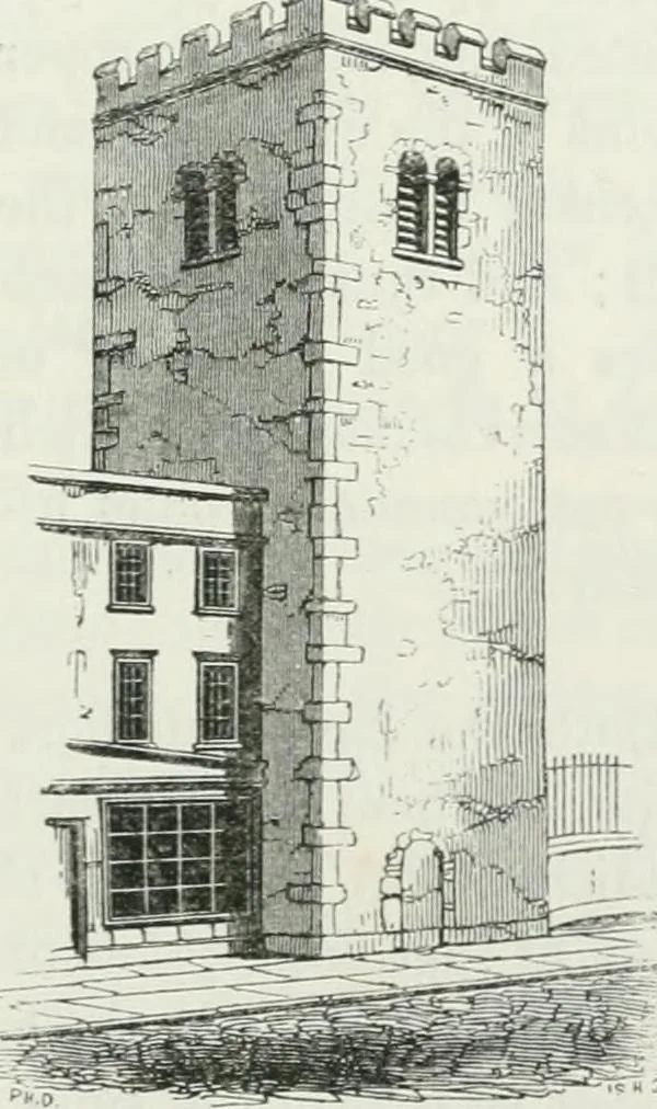 An illustration from An attempt to discriminate the styles of architecture in England : from the Conquest to the Reformation : with a sketch of the Grecian and Roman orders, 1862, leaf 98