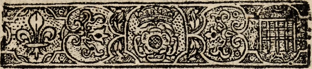 An illustration from Englands glory, or, An exact catalogue of the Lords of His Majesties Most Honourable Privy Councel. : with the Knights of the Most Noble Order of Saint George, called the Garter, and the House of Peers. : as also a catalogue of the Lord Bishops, The House of Commons, the dukes, marquesses, earles, viscounts, barons and baronets, &c. made since His Majesties happy restoration, and the times of their several creations; : likewise a perfect list of the Knights of the Bath, and the preparations and habits that were made for them at the time of their installment at the coronation; together with a perfect catalogue of the Lower House of Convocation now sitting at Westminster, 1660, leaf 56