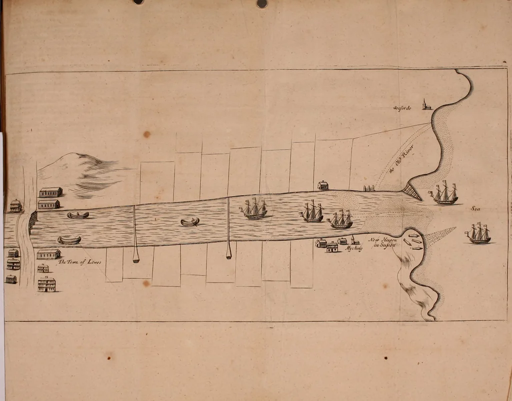 An illustration from England's improvement by sea and land .., 1698, leaf 115