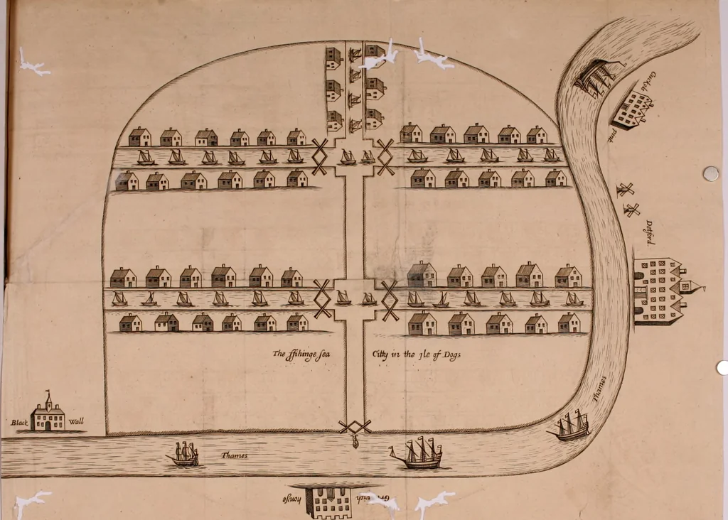An illustration from England's improvement by sea and land .., 1698, leaf 163