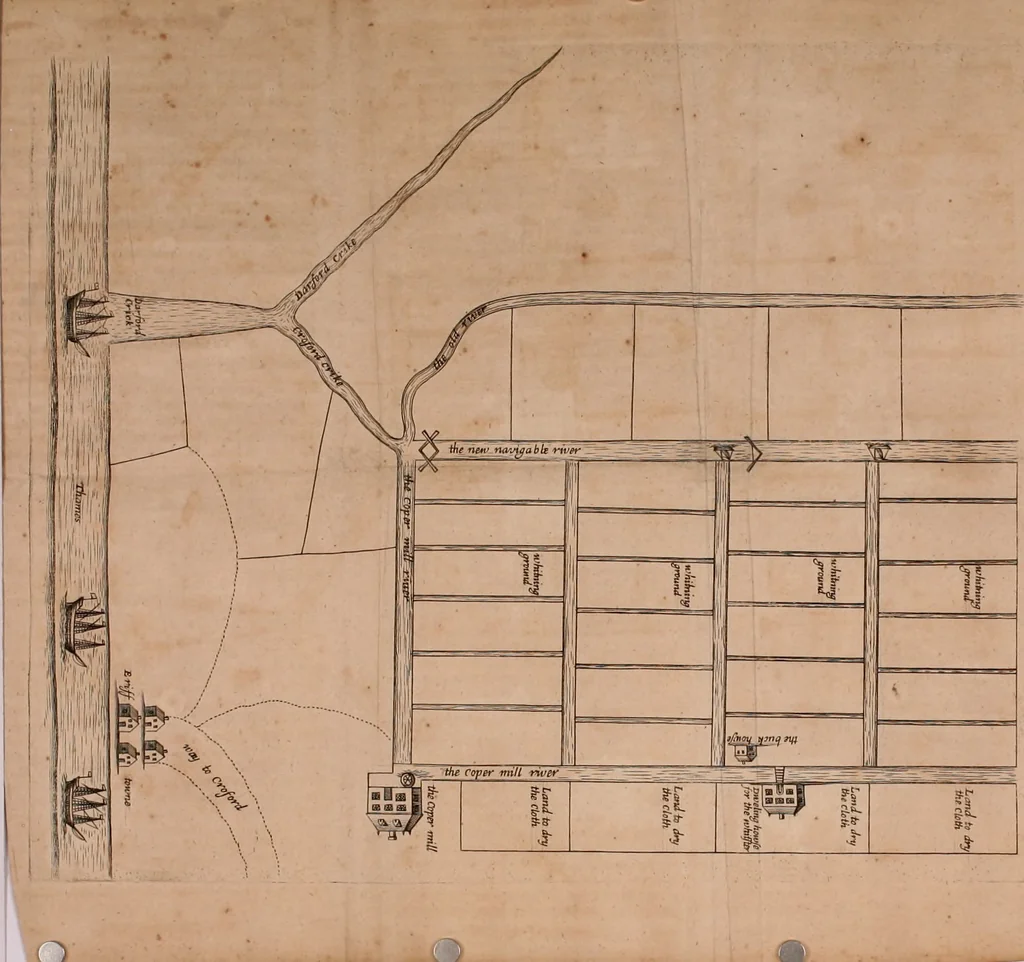 An illustration from England's improvement by sea and land .., 1698, leaf 221