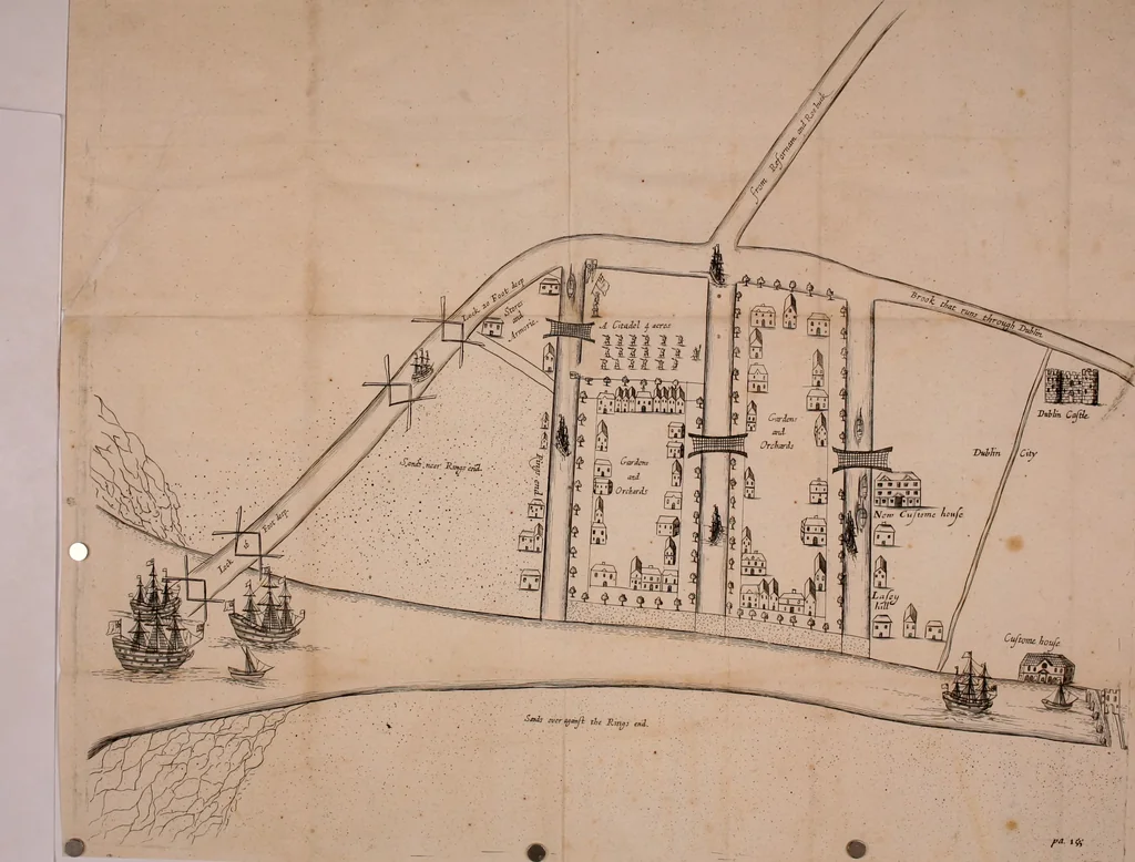 An illustration from England's improvement by sea and land .., 1698, leaf 161