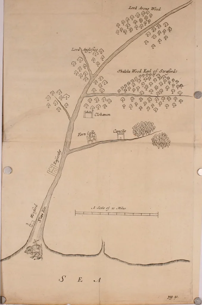 An illustration from England's improvement by sea and land .., 1698, leaf 59