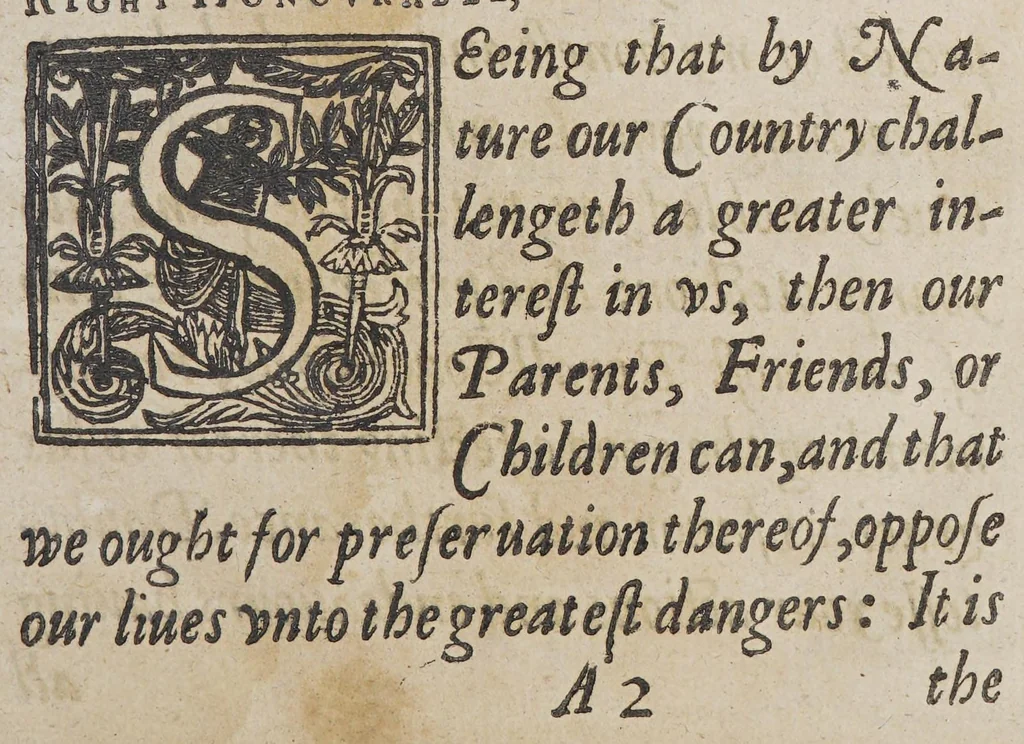 An illustration from Englands vvay to vvin vvealth, and to employ ships and marriners: or, A plaine description what great profite, it will bring vnto the common-wealth of England, by the erecting, building, and aduenturing of busses, to sea, a fishing. : With a true relation of the inestimable wealth that is yearely taken out of His Maiesties seas, by the Hollanders, by their great numbers of busses, pinkes, and line-boates: and also a discourse of the sea-coast townes of England, and the most fit and commodious places, and harbours that wee haue for busses, and of the small number of our fishermen, and also the true valuation, and whole charge, of building, and furnishing, to sea, busses, and pinks, after the Holland manner., 1614, leaf 7