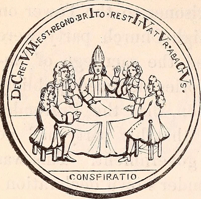 An illustration from England under the house of Hanover; : its history and condition during the reigns of the three Georges, illustrated from the caricatures and satires of the day., 1848, leaf 109