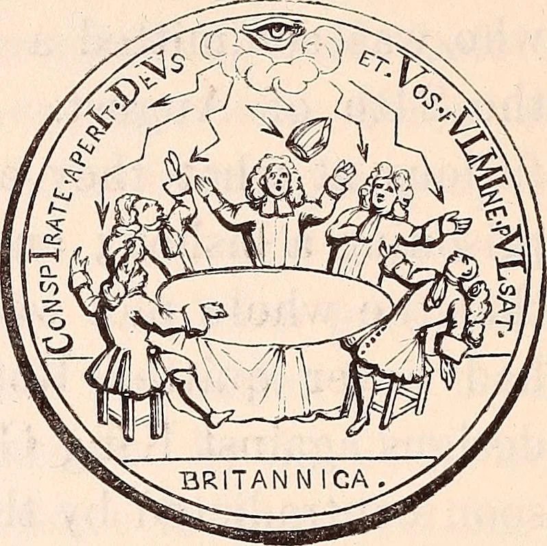 An illustration from England under the house of Hanover; : its history and condition during the reigns of the three Georges, illustrated from the caricatures and satires of the day., 1848, leaf 109