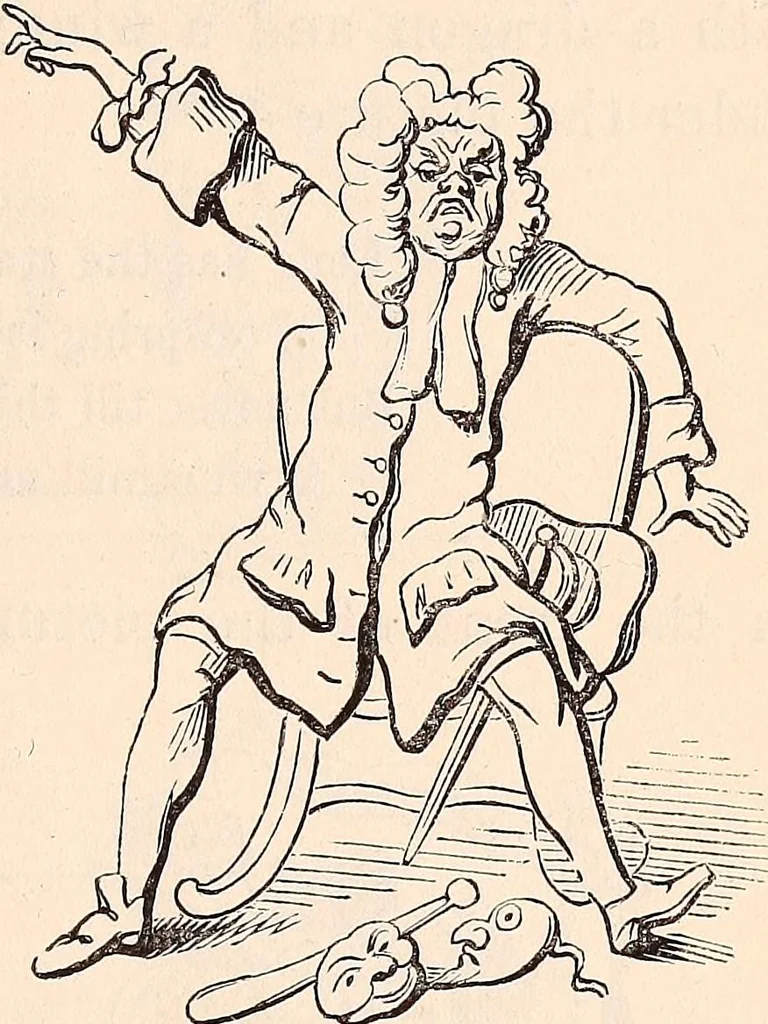 An illustration from England under the house of Hanover; : its history and condition during the reigns of the three Georges, illustrated from the caricatures and satires of the day., 1848, leaf 122