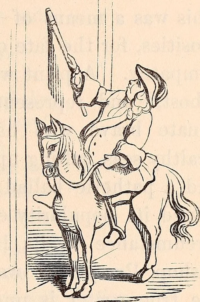 An illustration from England under the house of Hanover; : its history and condition during the reigns of the three Georges, illustrated from the caricatures and satires of the day., 1848, leaf 192