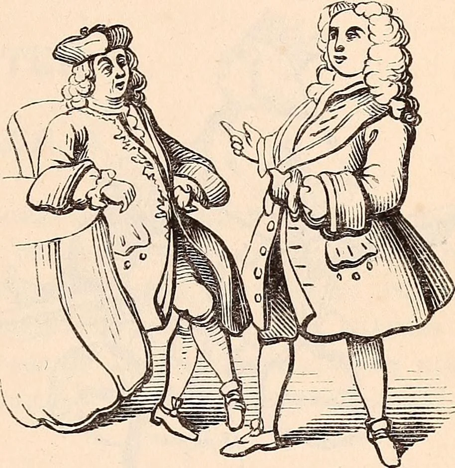 An illustration from England under the house of Hanover; : its history and condition during the reigns of the three Georges, illustrated from the caricatures and satires of the day., 1848, leaf 220