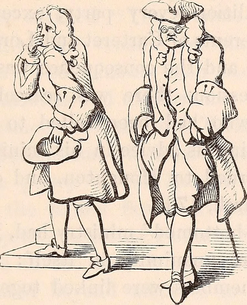 An illustration from England under the house of Hanover; : its history and condition during the reigns of the three Georges, illustrated from the caricatures and satires of the day., 1848, leaf 234
