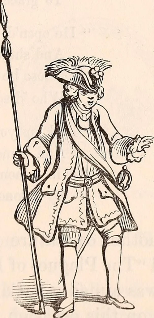 An illustration from England under the house of Hanover; : its history and condition during the reigns of the three Georges, illustrated from the caricatures and satires of the day., 1848, leaf 240