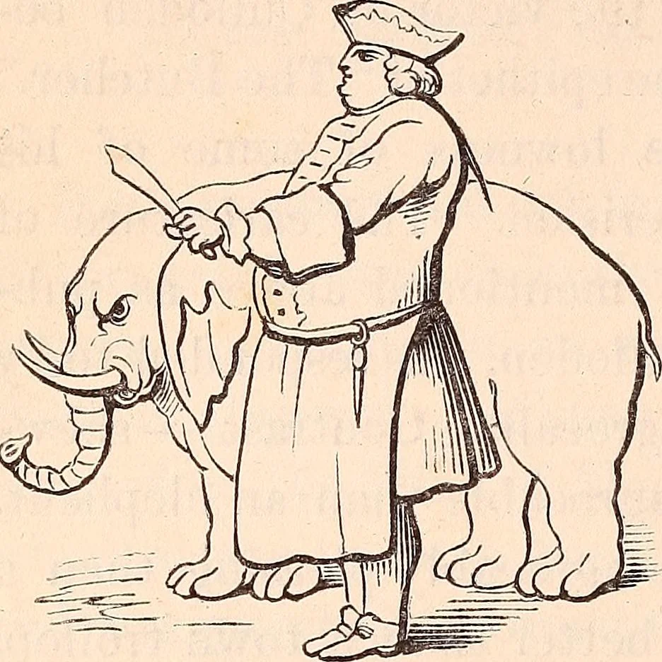 An illustration from England under the house of Hanover; : its history and condition during the reigns of the three Georges, illustrated from the caricatures and satires of the day., 1848, leaf 261