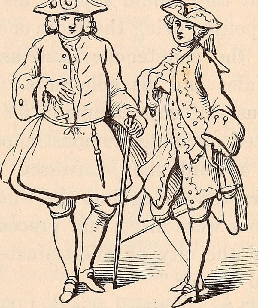 An illustration from England under the house of Hanover; : its history and condition during the reigns of the three Georges, illustrated from the caricatures and satires of the day., 1848, leaf 262
