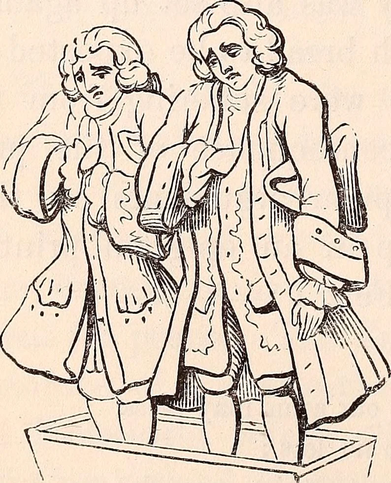 An illustration from England under the house of Hanover; : its history and condition during the reigns of the three Georges, illustrated from the caricatures and satires of the day., 1848, leaf 269