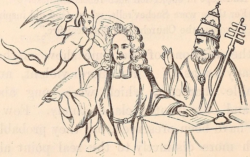An illustration from England under the house of Hanover; : its history and condition during the reigns of the three Georges, illustrated from the caricatures and satires of the day., 1848, leaf 29