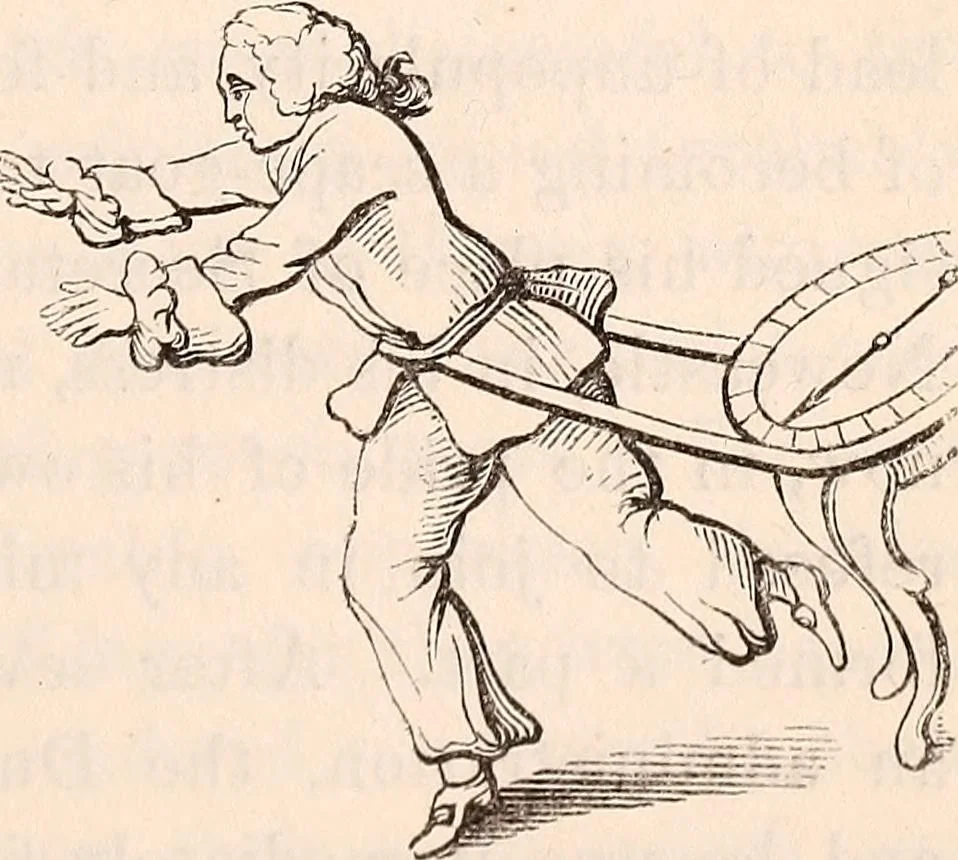 An illustration from England under the house of Hanover; : its history and condition during the reigns of the three Georges, illustrated from the caricatures and satires of the day., 1848, leaf 302