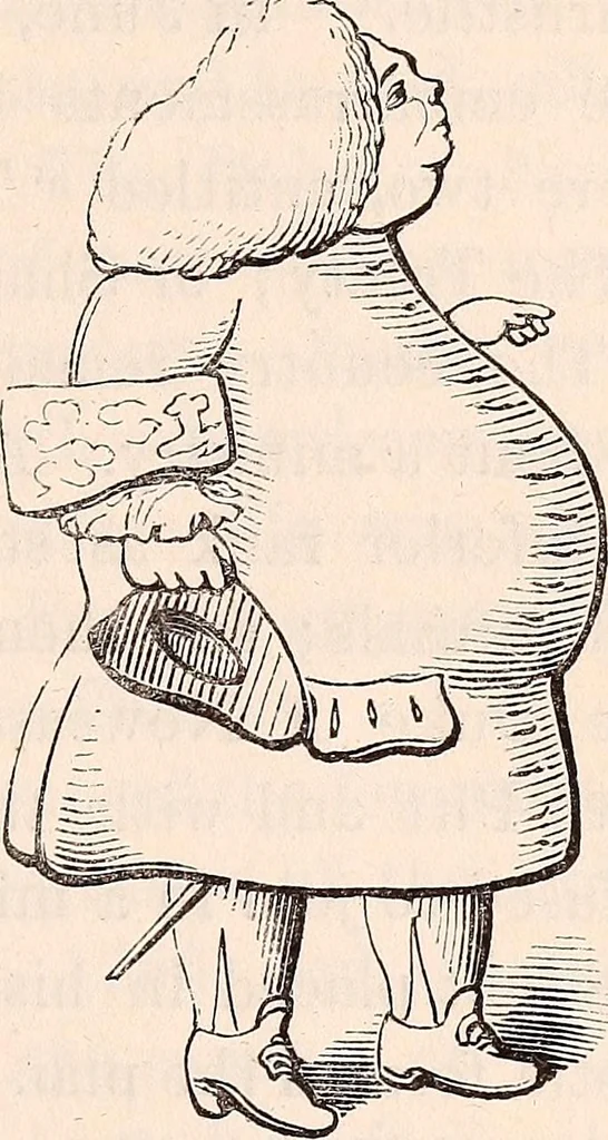 An illustration from England under the house of Hanover; : its history and condition during the reigns of the three Georges, illustrated from the caricatures and satires of the day., 1848, leaf 310