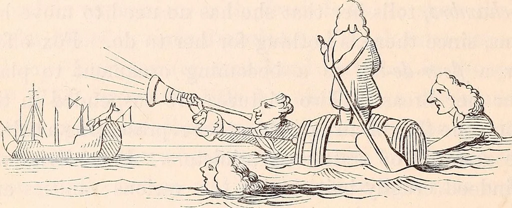 An illustration from England under the house of Hanover; : its history and condition during the reigns of the three Georges, illustrated from the caricatures and satires of the day., 1848, leaf 315