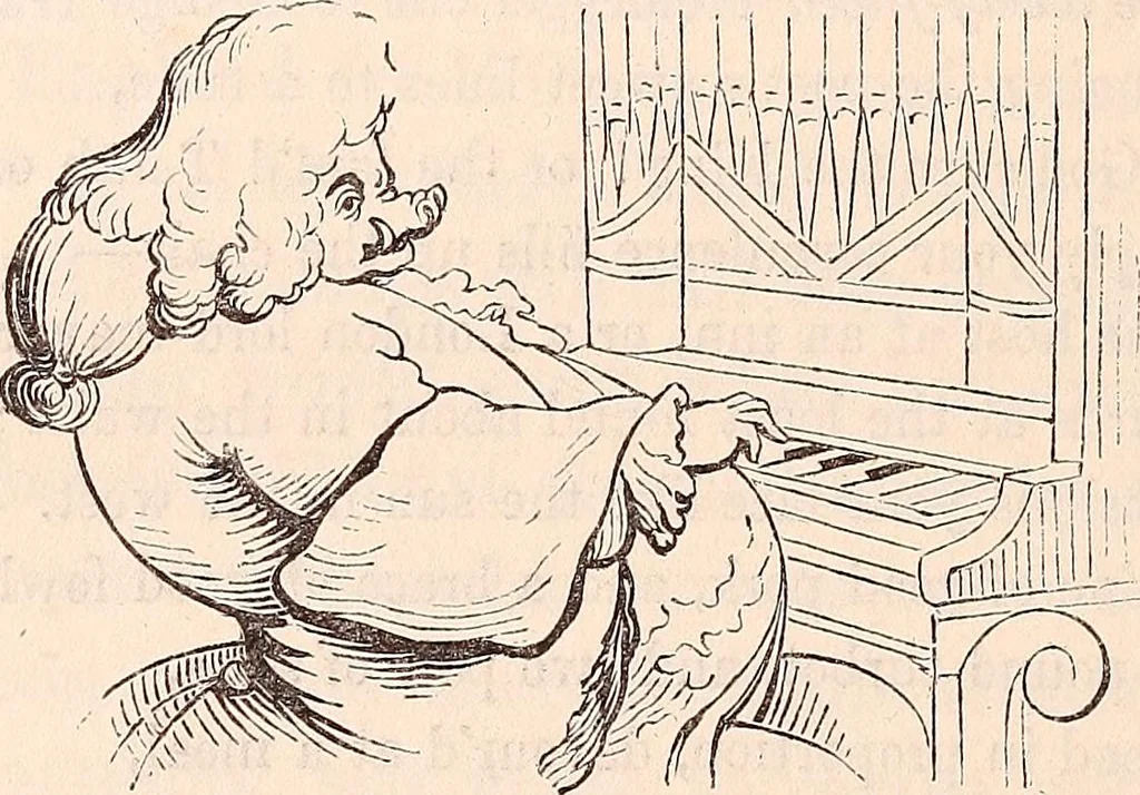 An illustration from England under the house of Hanover; : its history and condition during the reigns of the three Georges, illustrated from the caricatures and satires of the day., 1848, leaf 375
