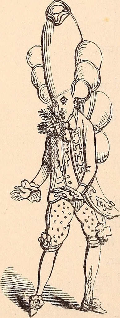 An illustration from England under the house of Hanover; : its history and condition during the reigns of the three Georges, illustrated from the caricatures and satires of the day., 1848, leaf 399