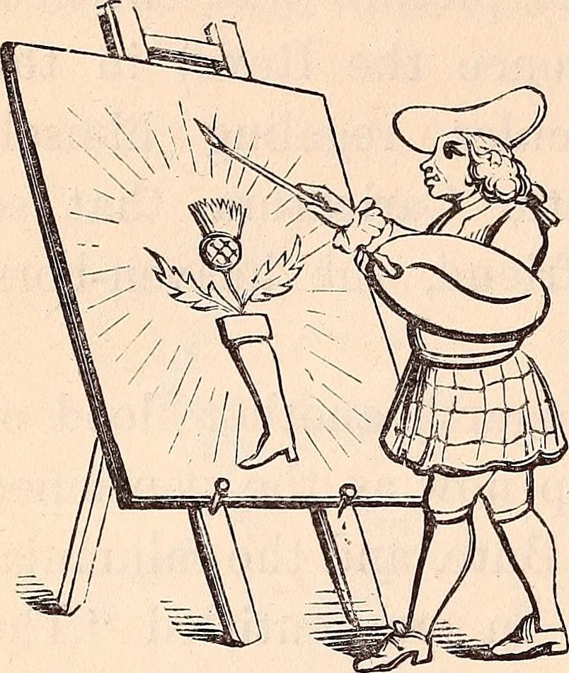 An illustration from England under the house of Hanover; : its history and condition during the reigns of the three Georges, illustrated from the caricatures and satires of the day., 1848, leaf 413