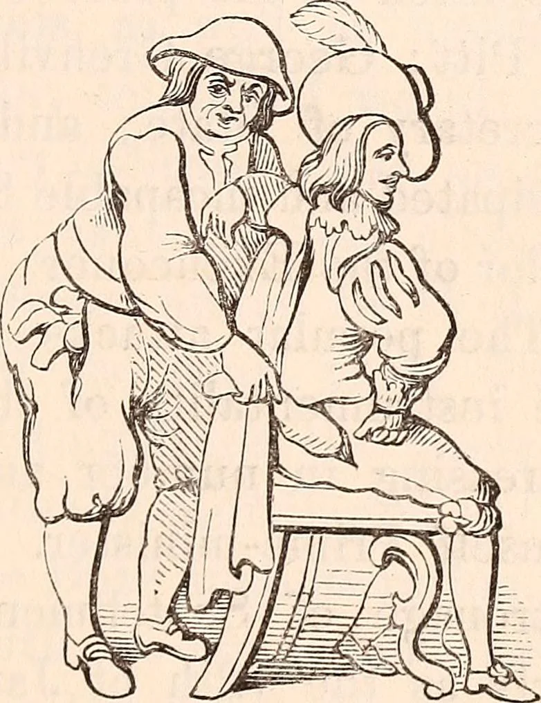 An illustration from England under the house of Hanover; : its history and condition during the reigns of the three Georges, illustrated from the caricatures and satires of the day., 1848, leaf 430