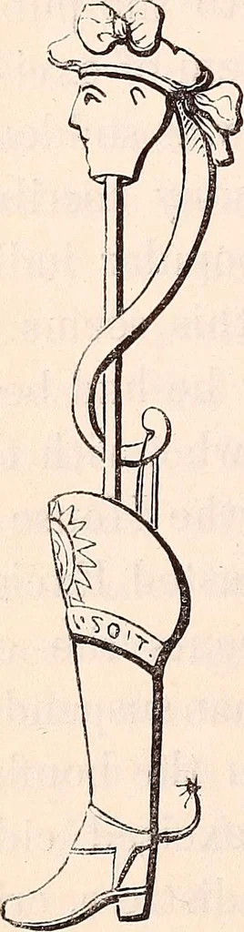 An illustration from England under the house of Hanover; : its history and condition during the reigns of the three Georges, illustrated from the caricatures and satires of the day., 1848, leaf 445