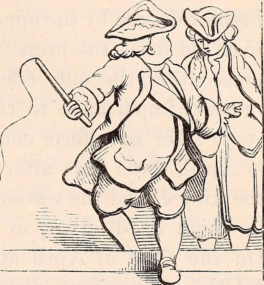 An illustration from England under the house of Hanover; : its history and condition during the reigns of the three Georges, illustrated from the caricatures and satires of the day., 1848, leaf 446