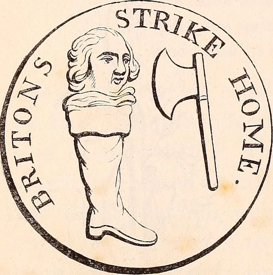 An illustration from England under the house of Hanover; : its history and condition during the reigns of the three Georges, illustrated from the caricatures and satires of the day., 1848, leaf 467