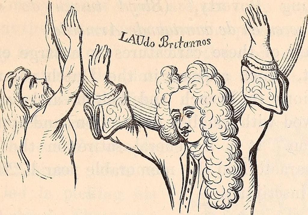 An illustration from England under the house of Hanover; : its history and condition during the reigns of the three Georges, illustrated from the caricatures and satires of the day., 1848, leaf 92